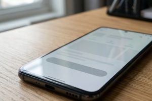 Смартфон с неактивной кнопкой установки приложения в магазине
