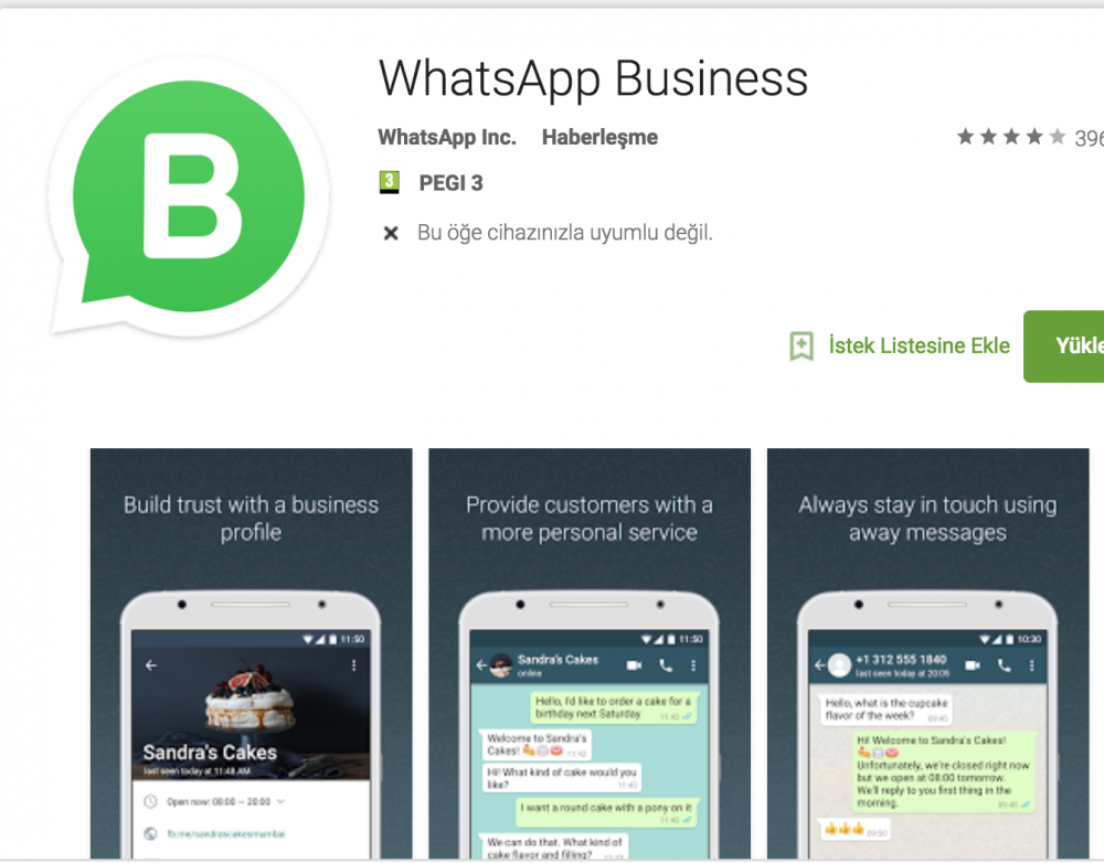 Whatsapp business