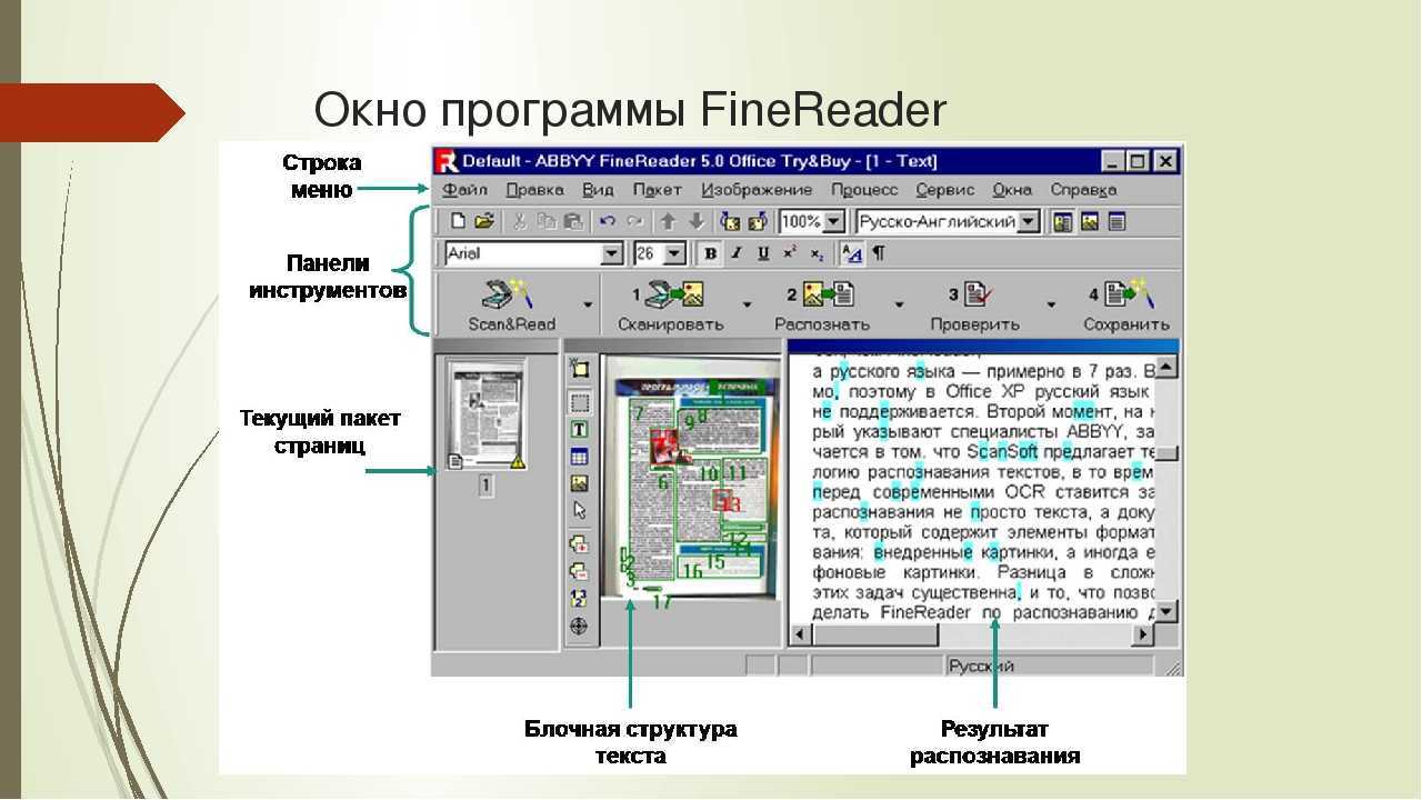 Какая программа считывает текст с картинки