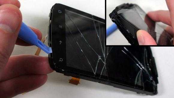 Сломался экран на телефоне что делать и как можно его починить?