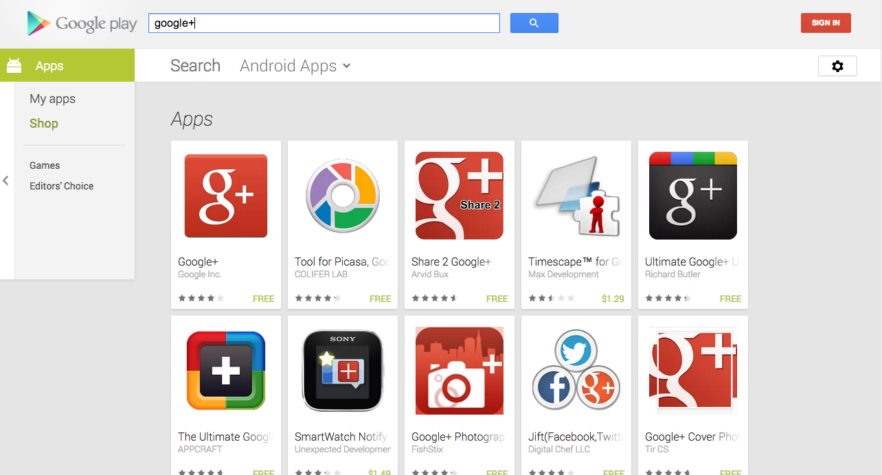 У вас нет приложения google play store? вот лучшие альтернативы - xaer.ru