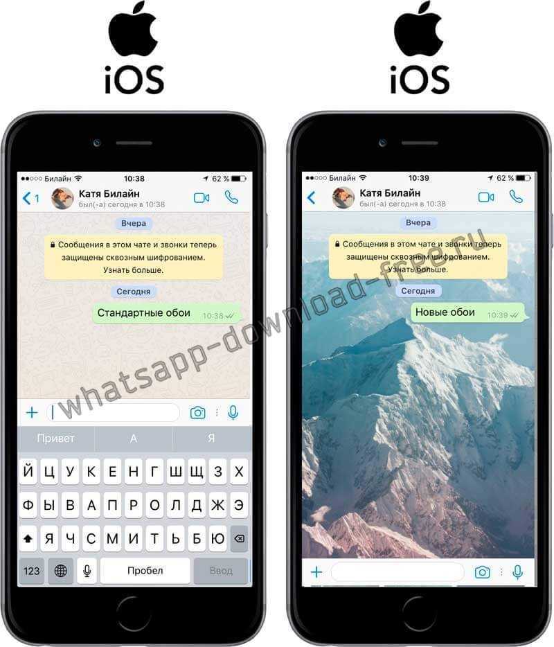 Как поменять фото в ватсапе в телефоне айфон