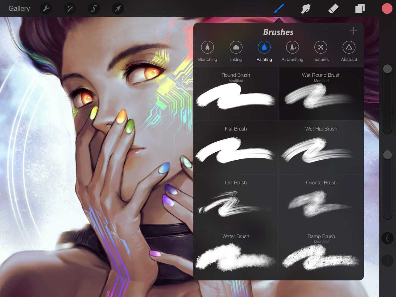 Как в procreate вставить картинку из другого файла