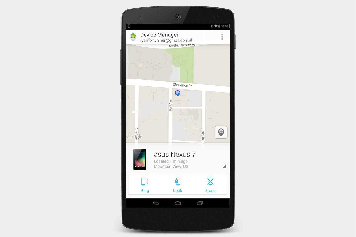 Как найти смартфон с помощью android device manager